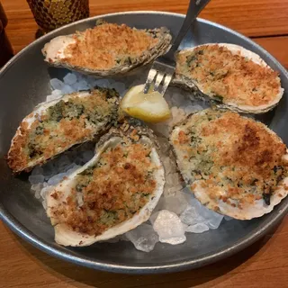 Oysters Rockefeller