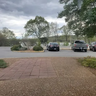 cars parked in a parking lot