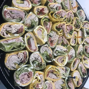 We cater