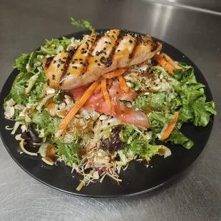 Asian Salmon  Salad