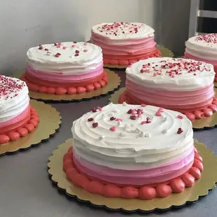 Valentine's Day cakes!