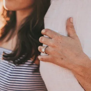Love when our customers share their engagement pics with us! Gorgeous ring!