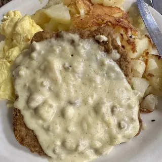 Country Fried Steak Breakfast