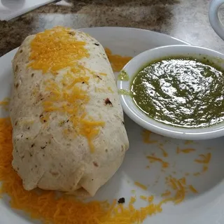 Smothered Breakfast Burrito