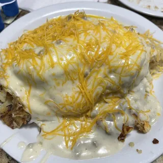 One Big Country Style Breakfast