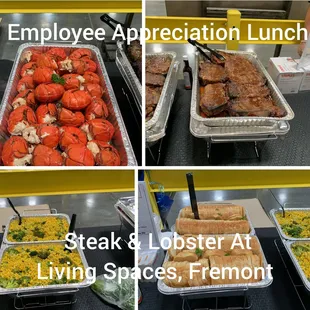 Corporate Employees Lunch at Living Spaces