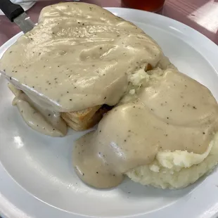 Hot steak sandwich