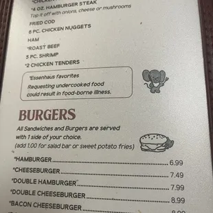 Menu 2023