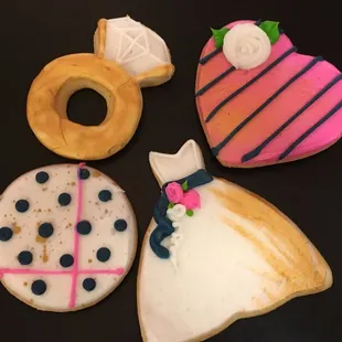 Custom designed cookies