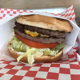 Double Quarter Burger