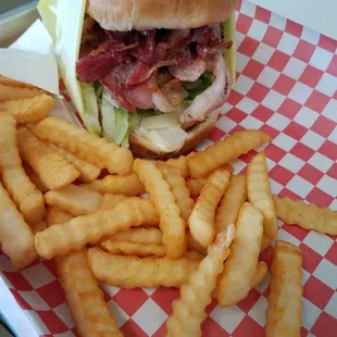 Pastrami + bacon+ quater pound = the bomb