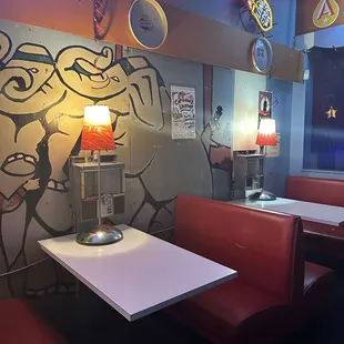 Inside