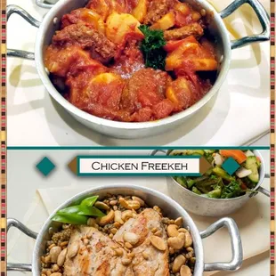 Weekly Rotating Homemade Cooked Meals.