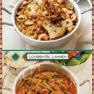 Weekly Rotating Homemade Cooked Meals.