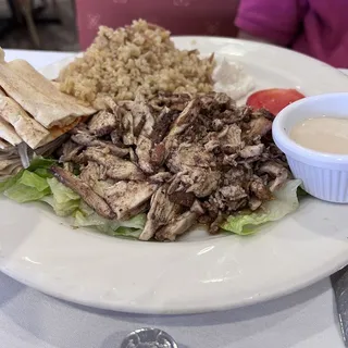Chicken Shawerma Plate