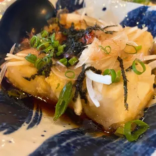 Agedashi tofu