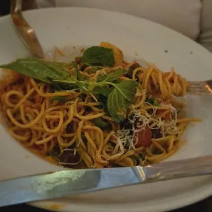 Spaghetti puttanesca