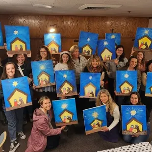 Private Church Paint Party (non-alcohol festivities)