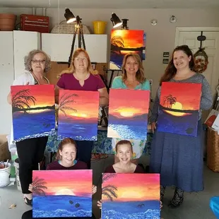 Paint party, Family Bonding