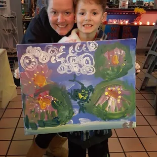 Family Friendly paint parties.