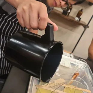 Candle-making workshop