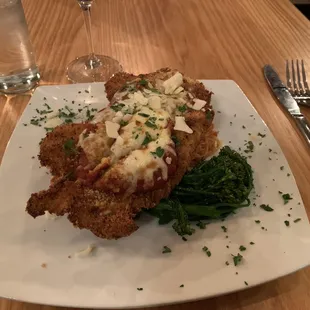 The Pollo Parmiseam was a true work of art.
