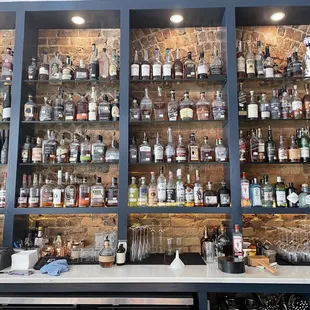 Stocked bar