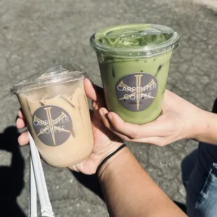 Iced Dirty Chai Latte