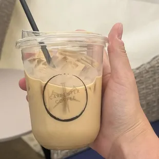 Iced Caramel Latte