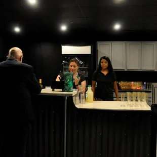 We have a licensed bar