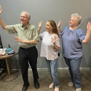 Robin, Rose and Hazel in "The Children"