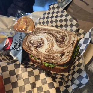 Chicken Salad on Rye