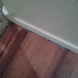 Spaces in flooring