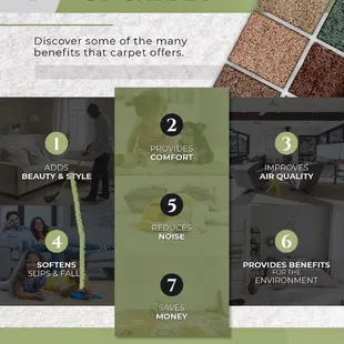 7 advantages of carpet.