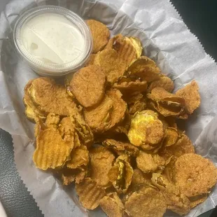 fried pickles