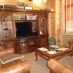 Our guests love relaxing in our Great Room.