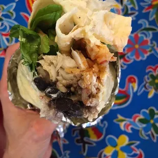 Spicy Fish Burrito