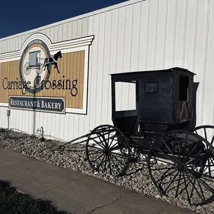 a horse drawn carriage