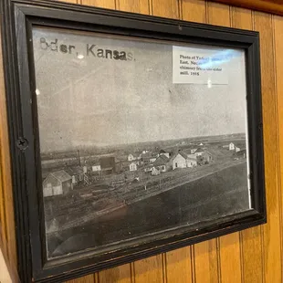 Picture of Yoder, KS from 1915