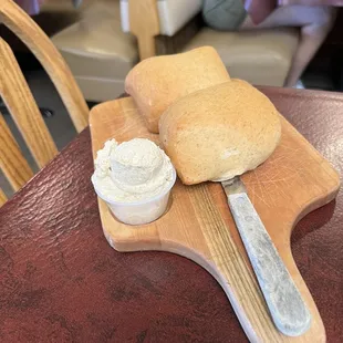 These biscuit/roll mash up buns are extremely good.  I could have just had this.