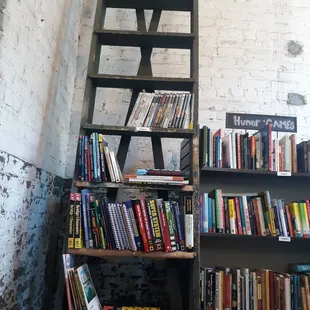 Brain teasers, music, travel and cookbook area