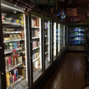 the inside of a store
