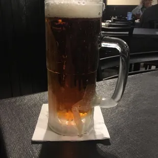 Frosty 22oz of Yuengling's