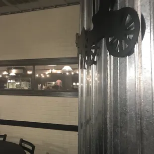 the interior of a carriage inn