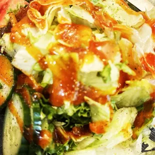 House salad with French