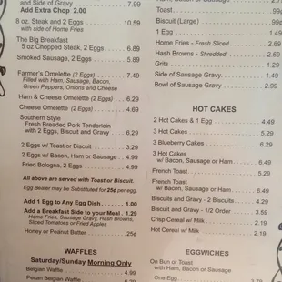 Cheapest menu yet!! Gettin fried BOLOGNA