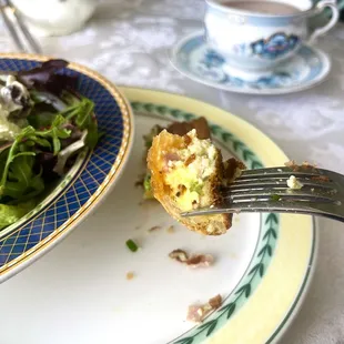 The quiche!!! Divine