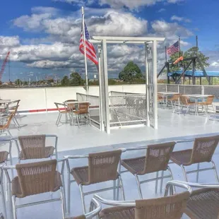 Wedding onboard the vessel.