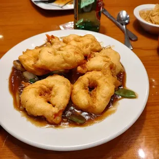 No that's not donuts it's .... shrimp