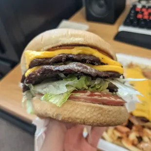 The Double (a double cheeseburger)